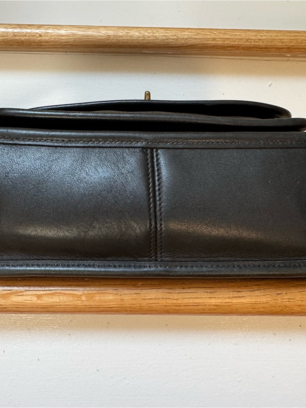 Vintage Coach Rambler’s Legacy 9061 Black Leather Bag from Costa Rica - Picture 6 of 11